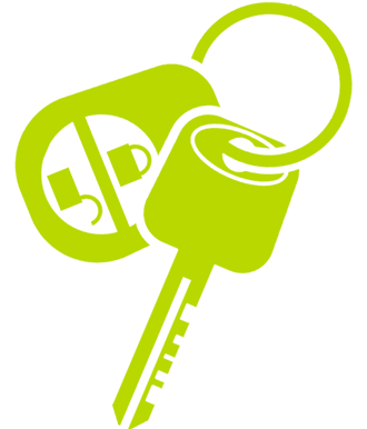 car key cutting and programming icon